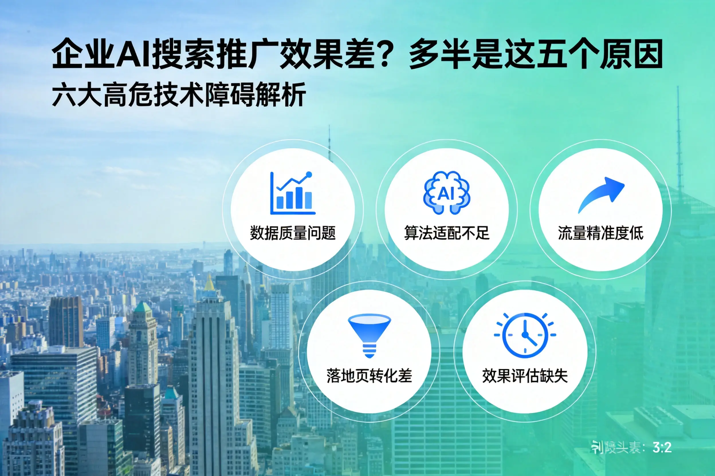 淮阴企业AI搜索推广效果差?多半是这五个原因
